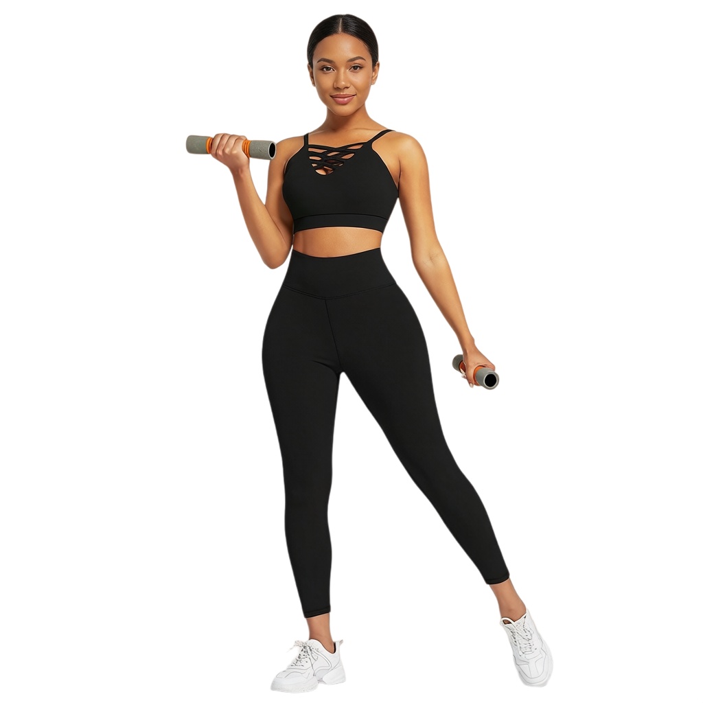 Fitness & Nutrition Lab Zapopan - 3 Pieces Women's Yoga Fitness Set
