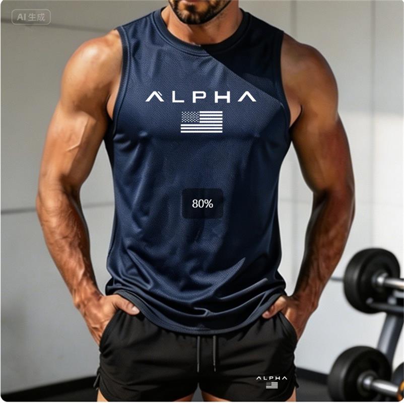 Fitness & Nutrition Lab Zapopan - 2026 Alpha Men's Printed Round-neck Fitness