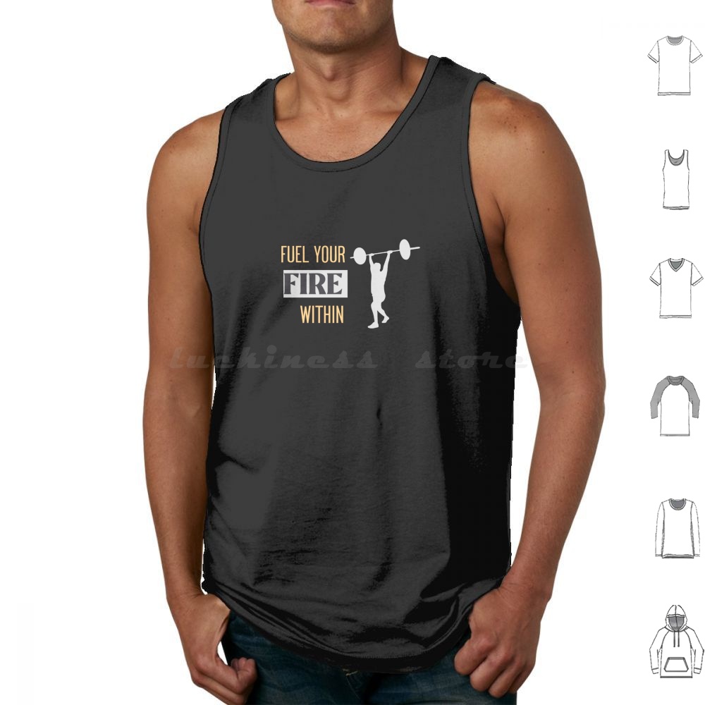 Fuel Fitness & Nutrition Oakbank - Fuel Your Fire Within Tank Tops