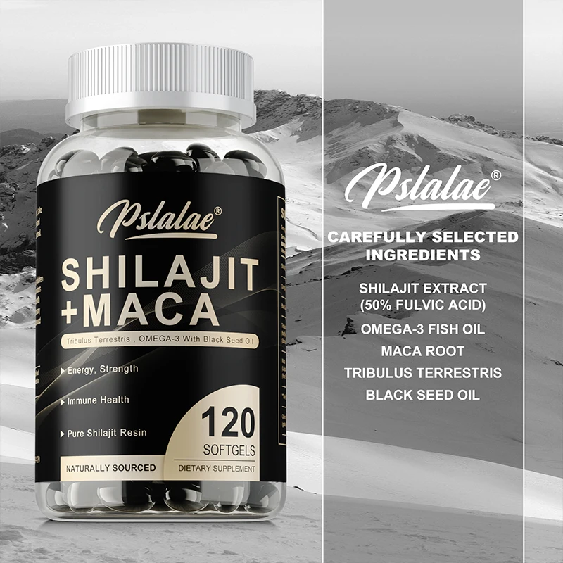 Shilajit + Maca Capsules - Con - Pre Workout Supplement 评论和价格