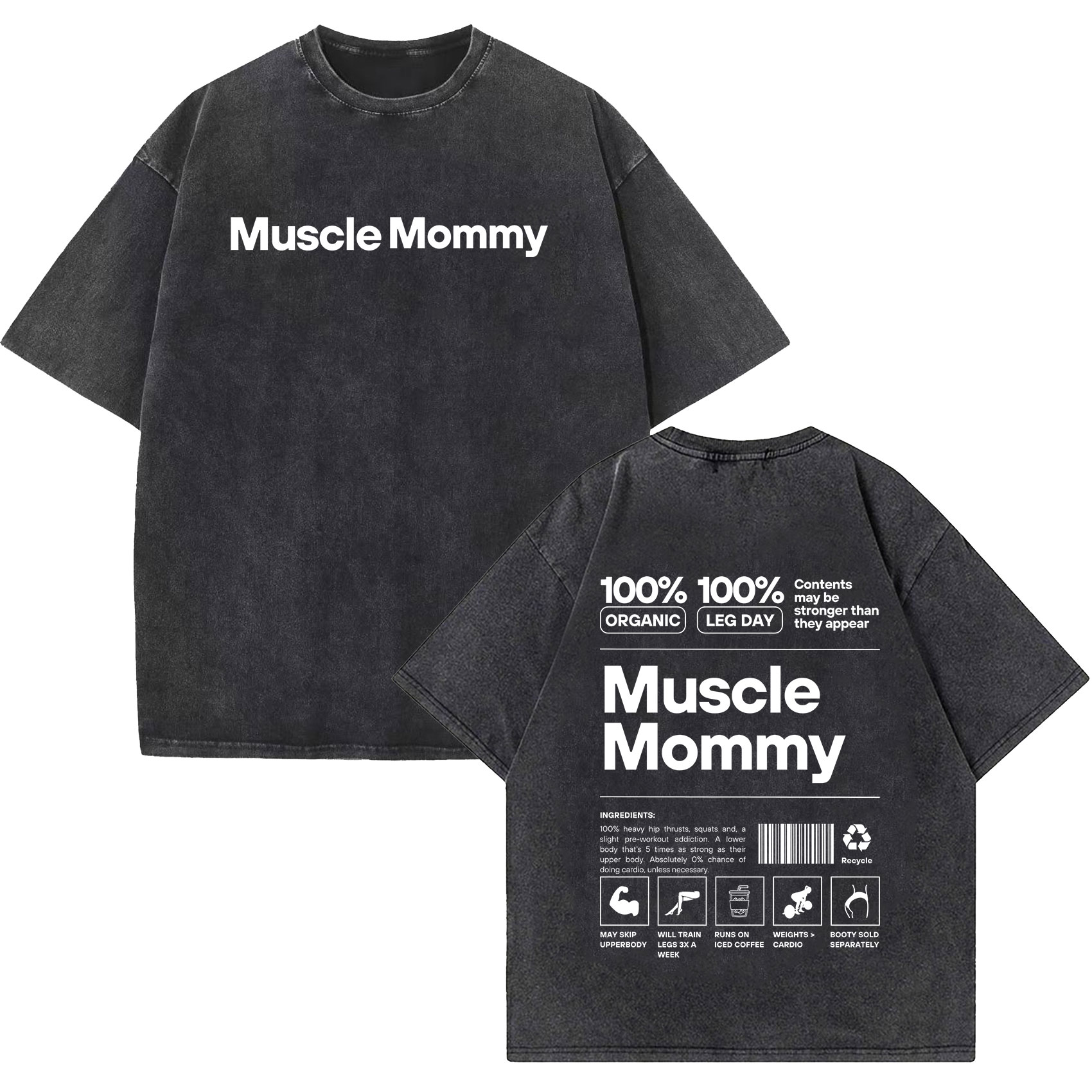 Vintage Acid Washed Distressed - Nutrition Fitness Gym 评论和价格