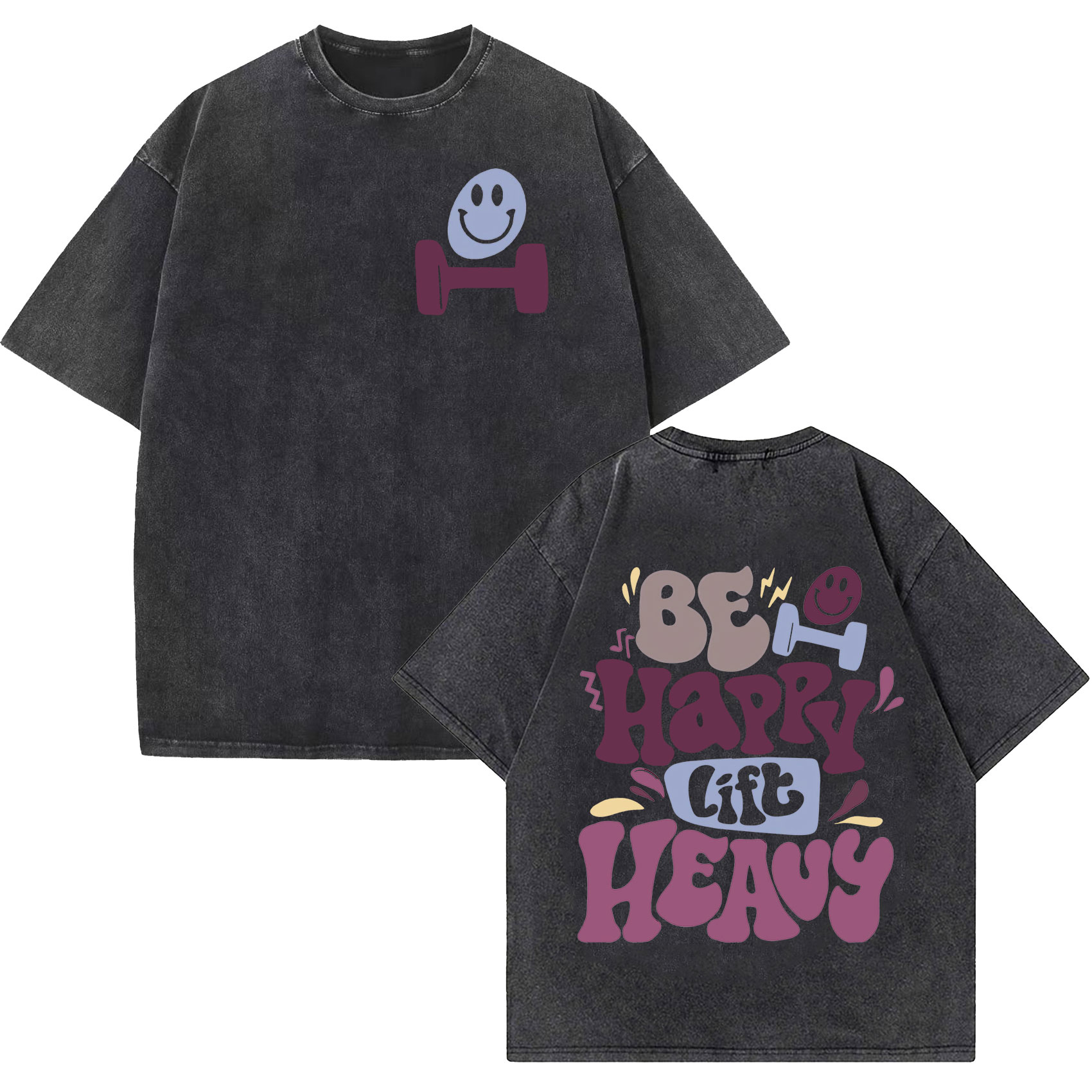 Vintage Acid Washed Distressed - Nutrition Fitness Gym 评论和价格