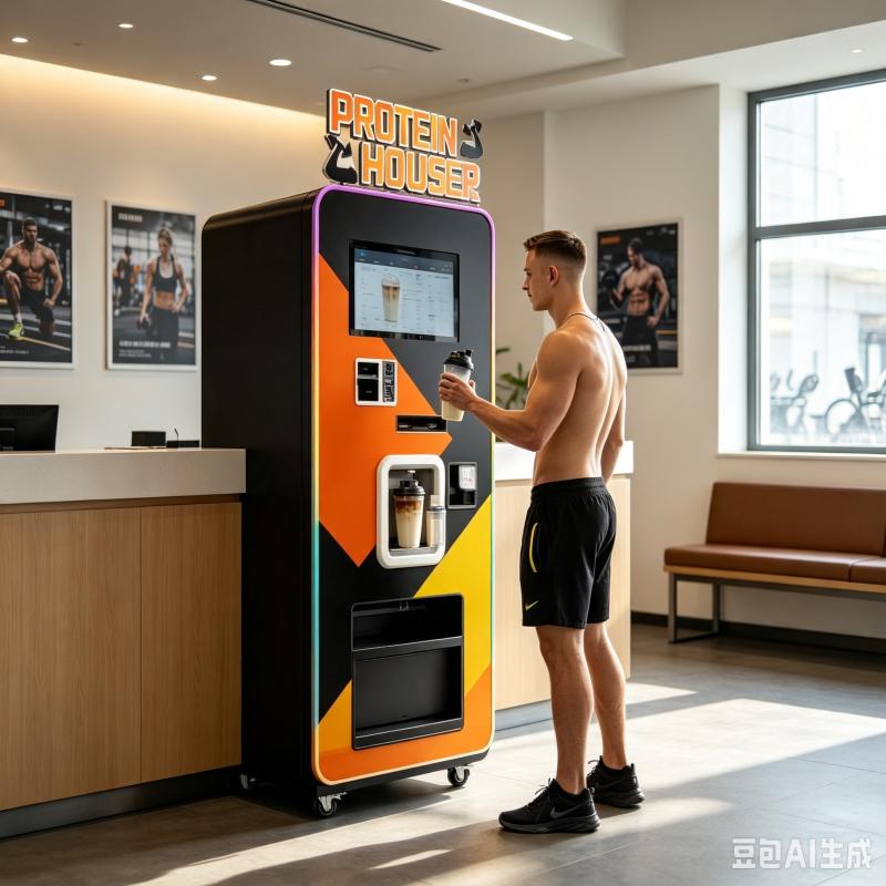 Protein Shake Vending Machine  - Nutrition Fitness Gym 评论和价格