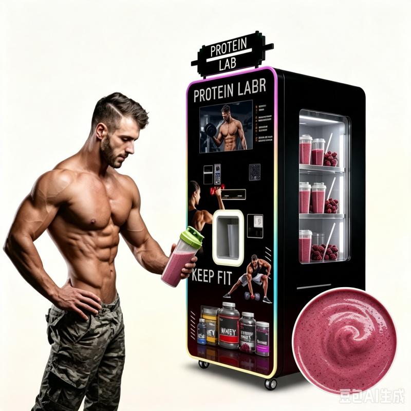 Protein Shake Vending Machine  - Nutrition Fitness Gym 评论和价格