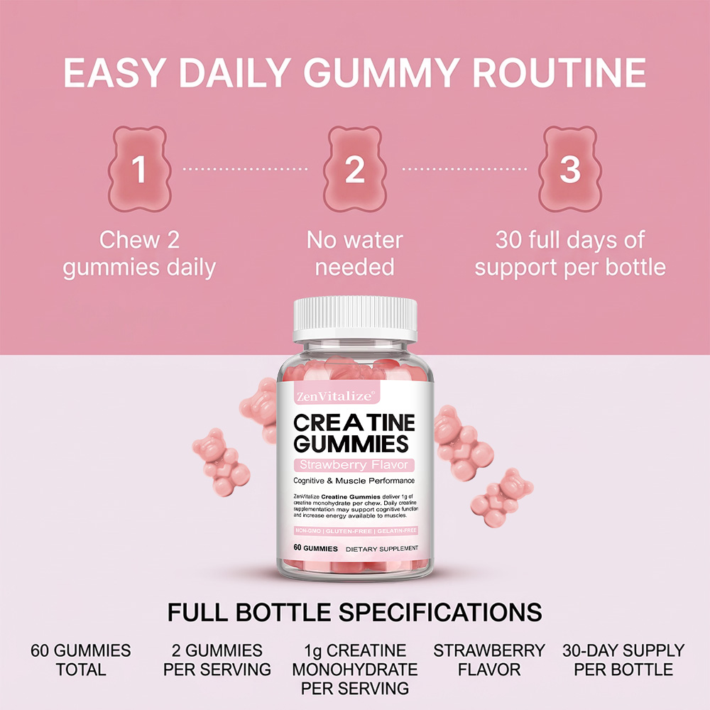 Creatine Gummies, Pre & Post W - Pre Workout Supplement 评论和价格