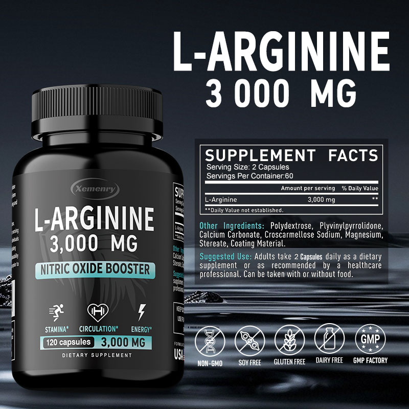 L-Arginine Capsules Supplement - Pre Workout Supplement 评论和价格