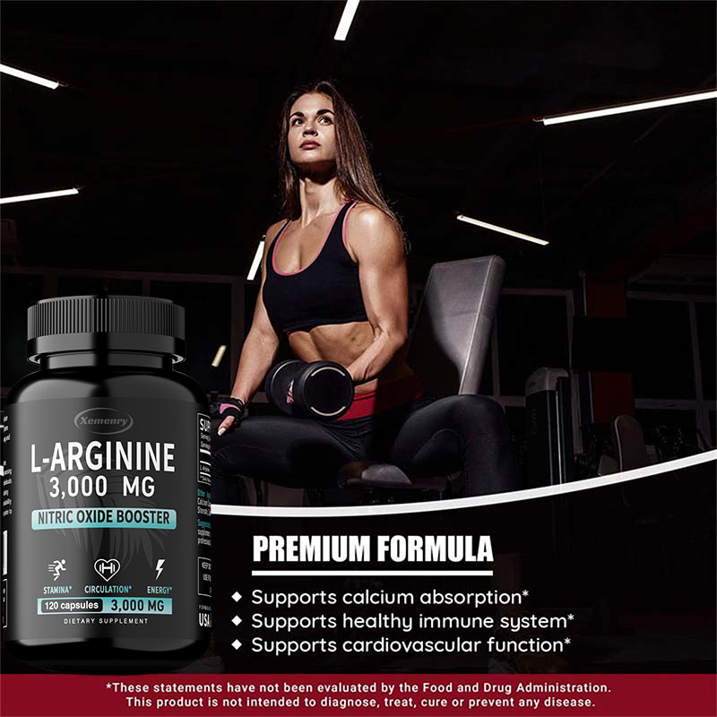 L-Arginine Capsules Supplement - Pre Workout Supplement 评论和价格