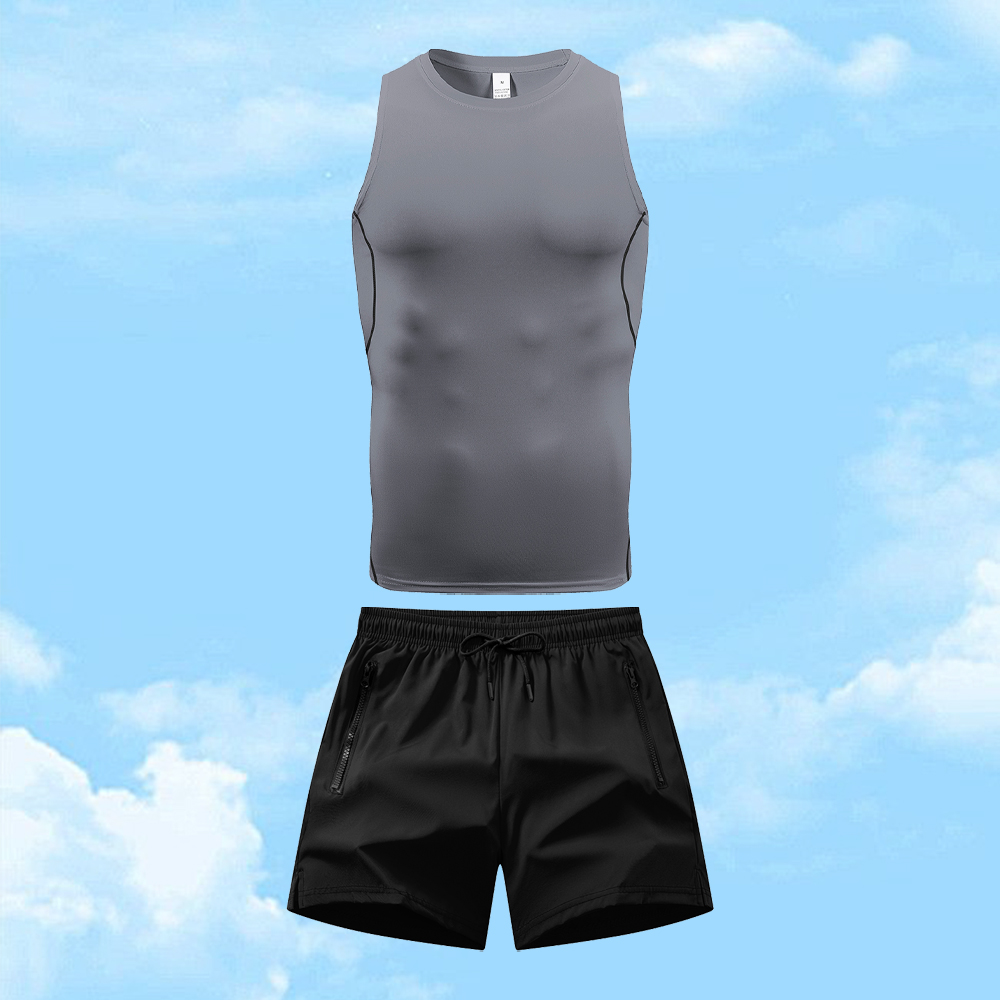 Men's Casual Sportswear Set Qu - Fitness & Nutrition Lab Zapopan 评论和价格