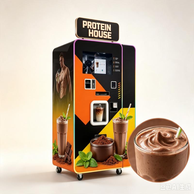 Protein Shake Vending Machine  - Nutrition Fitness Gym 评论和价格