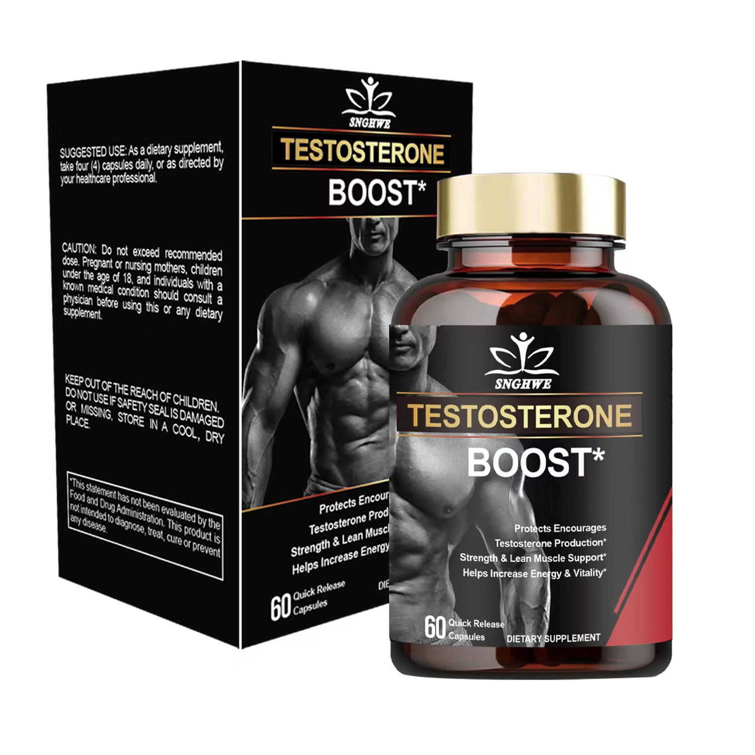 60 Capsules Muscle Builder - I - Pre Workout Supplement 评论和价格
