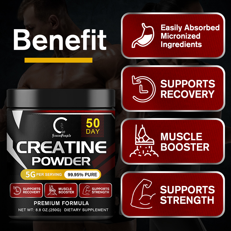 GPGP GreenPeople Creatine Mono - Pre Workout Supplement 评论和价格