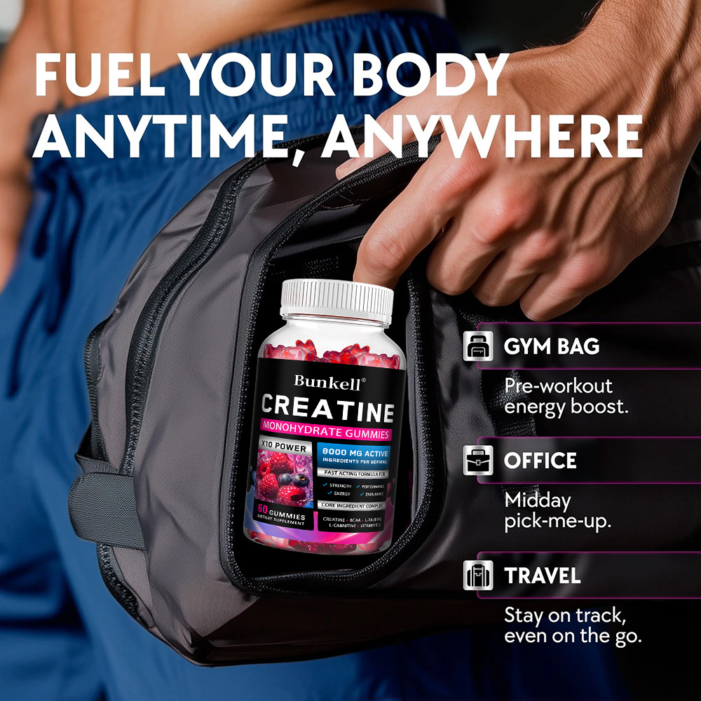 Creatine Monohydrate Gummies - - Pre Workout Supplement 评论和价格