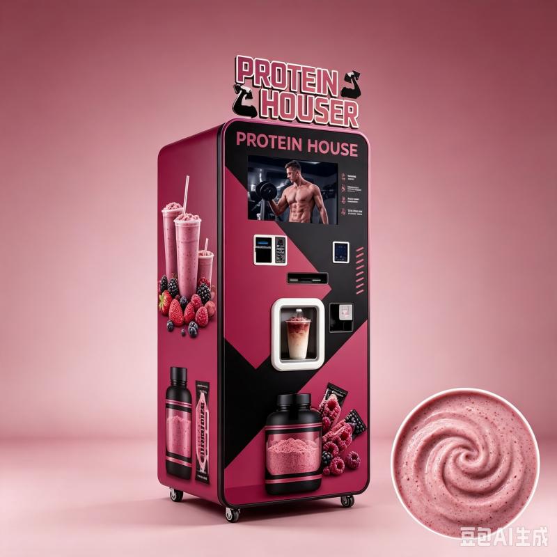Protein Shake Vending Machine  - Nutrition Fitness Gym 评论和价格