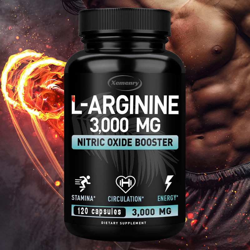 L-Arginine 3000mg - for Energy - Pre Workout Supplement 评论和价格